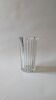 Clear glass vase – 25 cm
