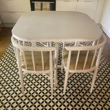Table set and 4 chairs Thonet 1960