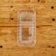 Vintage rectangular glass tidy
