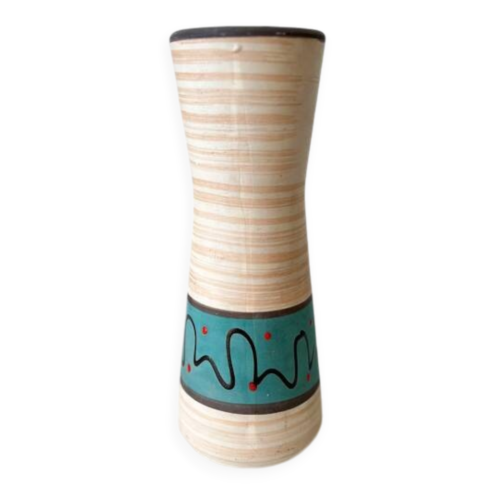 Scheurich West Germany ceramic vase - Marking 206 27 - 1960s-1970s