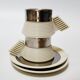 Pair of futuristic coffee cups by Carlo Giannini