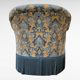 Toad armchair Flocked Velvet 1960