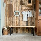 Vintage industrial bench (refurbished)