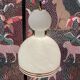 LARGE GLASS AND METAL WALL LIGHT SCANDINAVIAN DESIGN 1950.