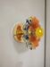 Murano flower wall light
