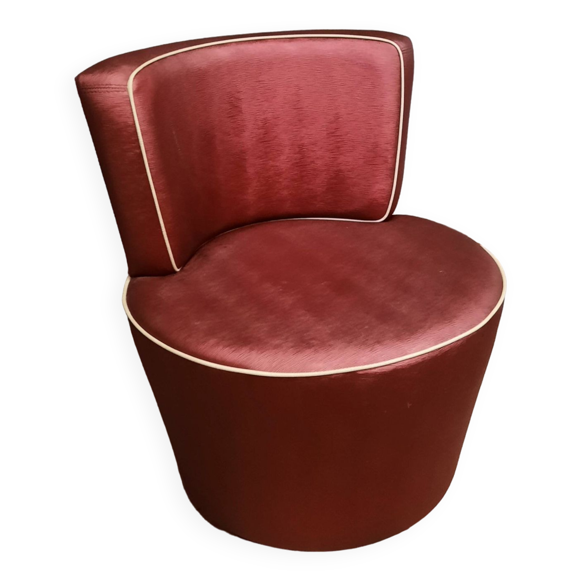 Vintage red armchair