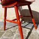 Brick red Baumann chair