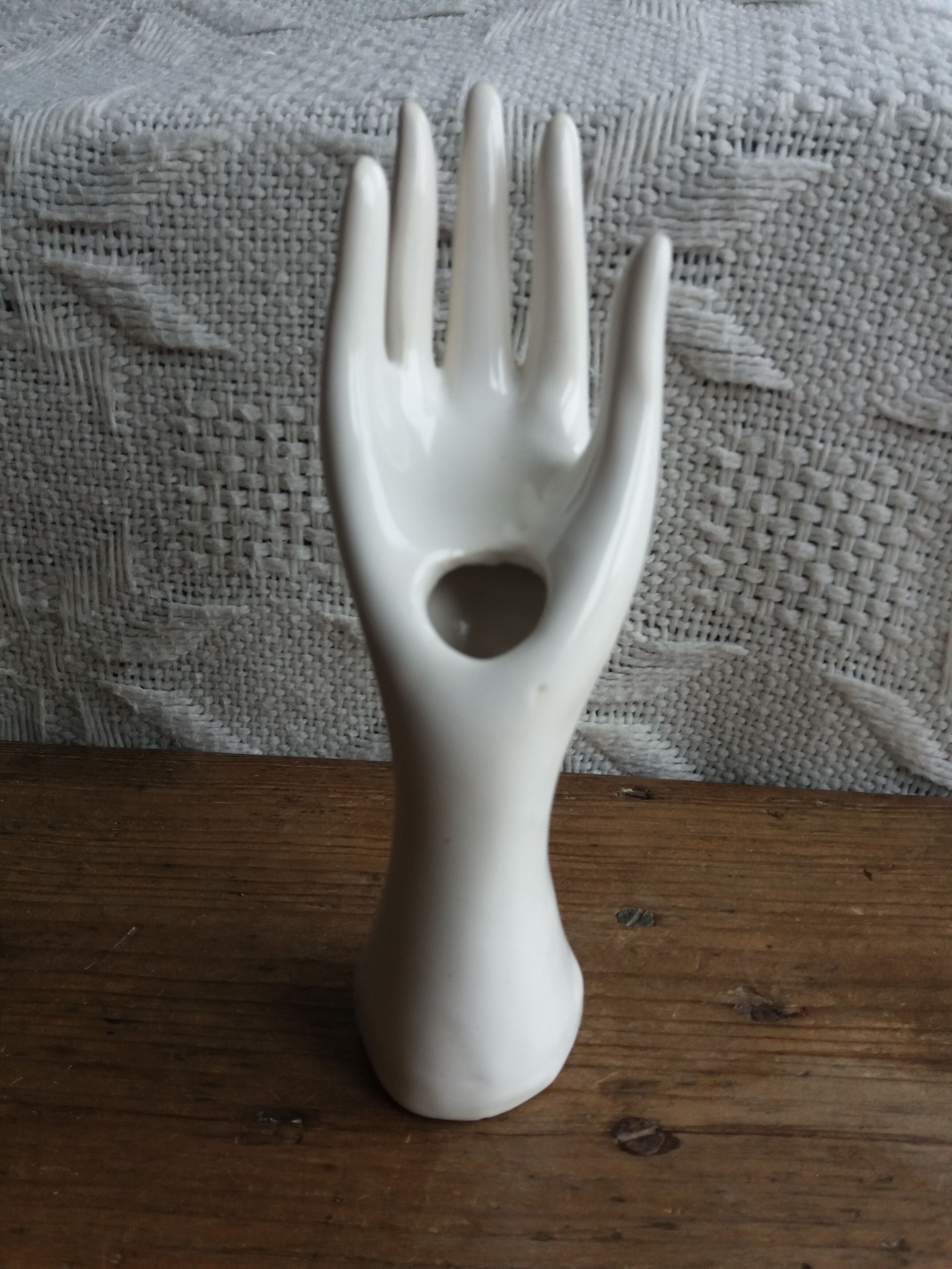 Hand vase soliflore