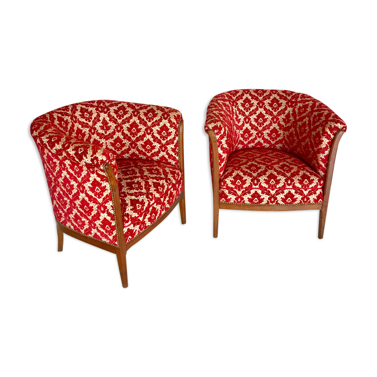 Pair of Davis armchairs 1920s
