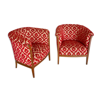 Pair of Davis armchairs 1920s