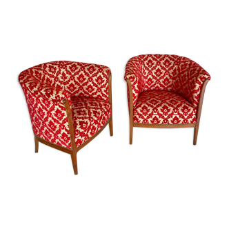 Duo de fauteuils Davis 1920
