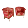 Duo de fauteuils Davis 1920