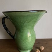 XXXXL glazed earthenware vase by Etienne Noel in Dieulefit, 1950