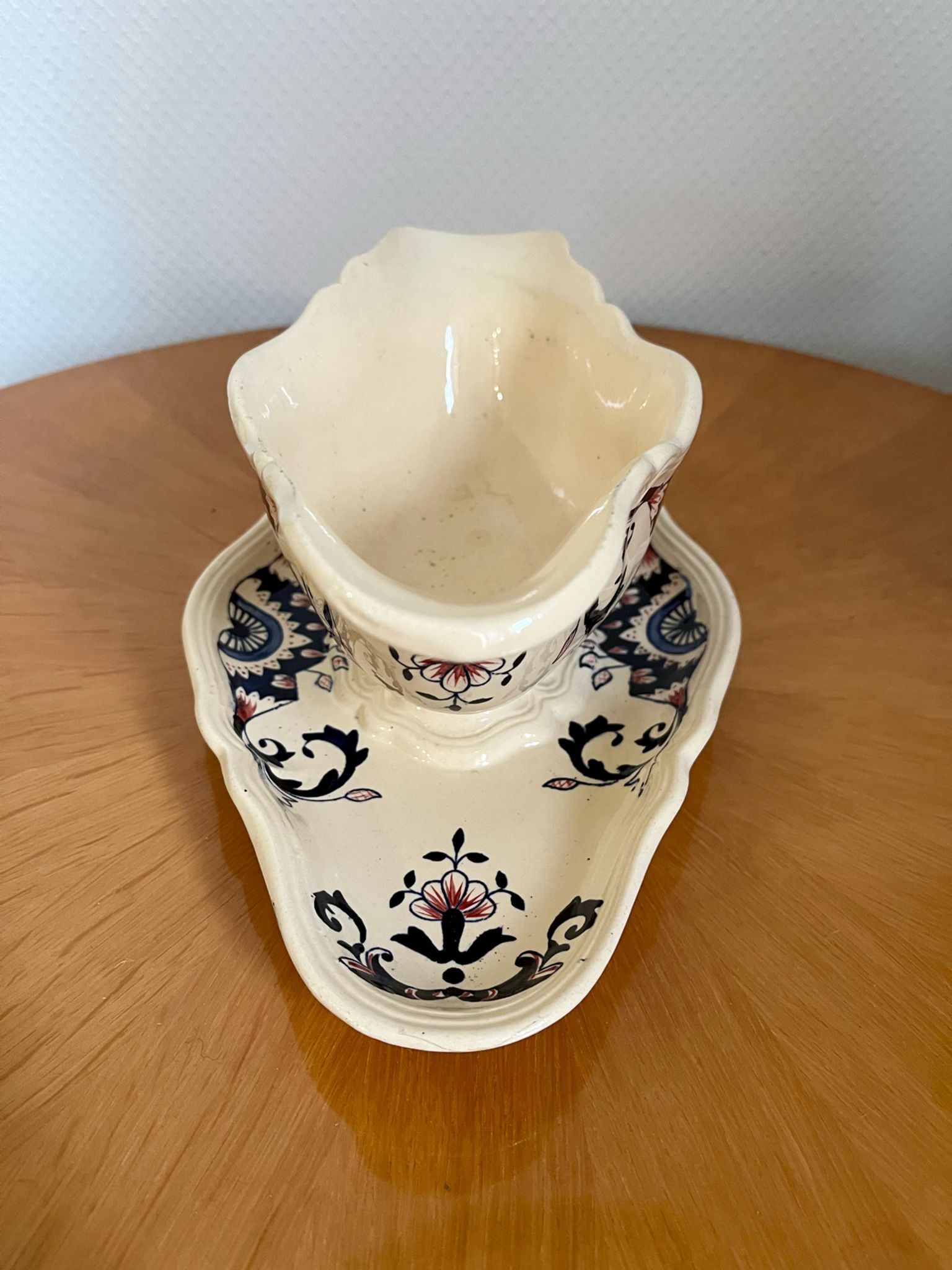 Plat saucière en terre de fer Longchamp