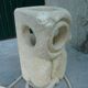 Albert Tormos vintage owl lamp in stone
