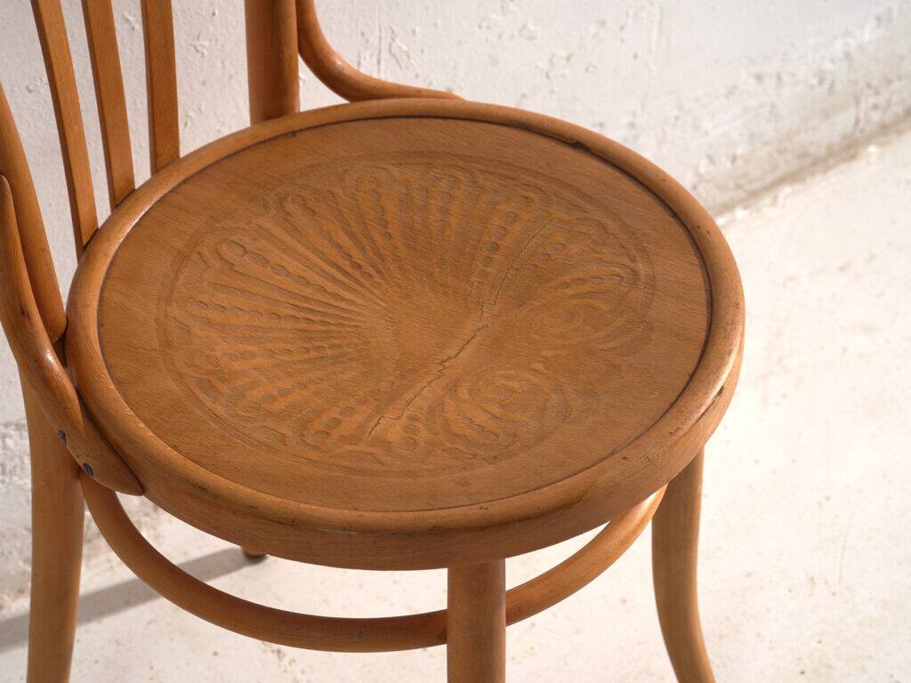 Antique bentwood chairs in Thonet style – Central Europe, circa 1930 #1 – Set of 4 pieces