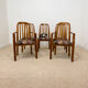 Ensemble 2 fauteuils et 3 chaises Dyrlund - design danois années 70