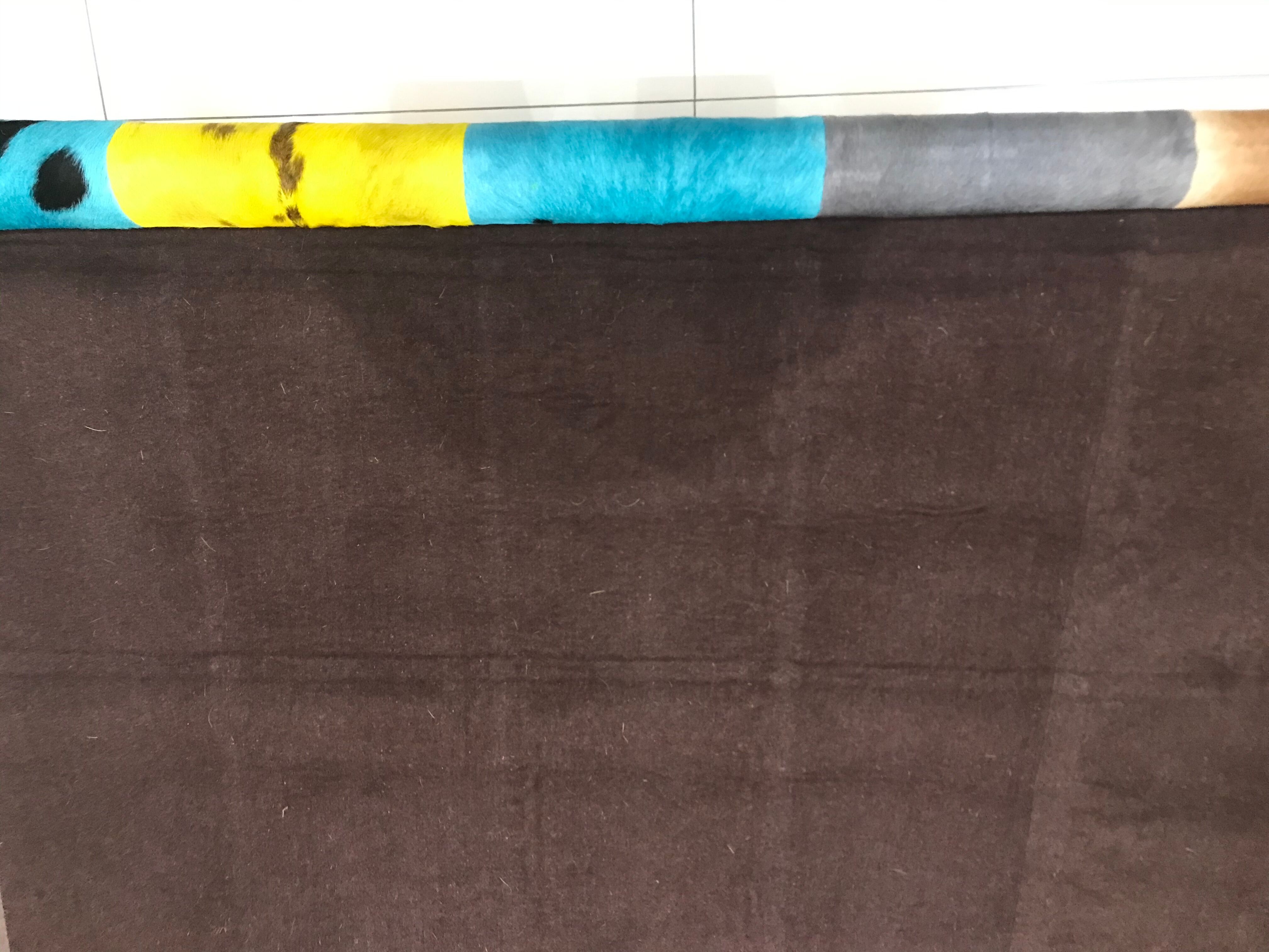 Tapis en peau