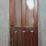 Art Deco period door in solid wood circa 1930-1940 (A)