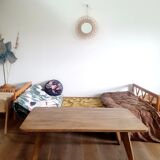 Solid wood coffee table