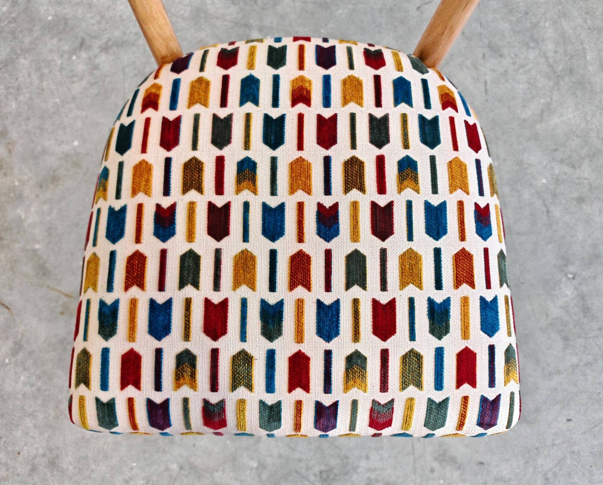 Set of 4 Mid-Century Modern Bowtie dining chairs by Ico Parisi