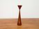 Danish teak candlestick from the mid-century, 1960s.