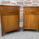 Amazing Pair of Scandinavian Bedside Tables Mid Century Style VI