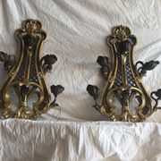 Paire appliques régence