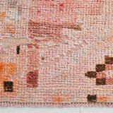 2x10 Pink & Red Classic Runner Rug,76x299Cm