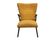 1950s highback chair ocher-yellow