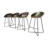 vintage industrial stool / tabouret