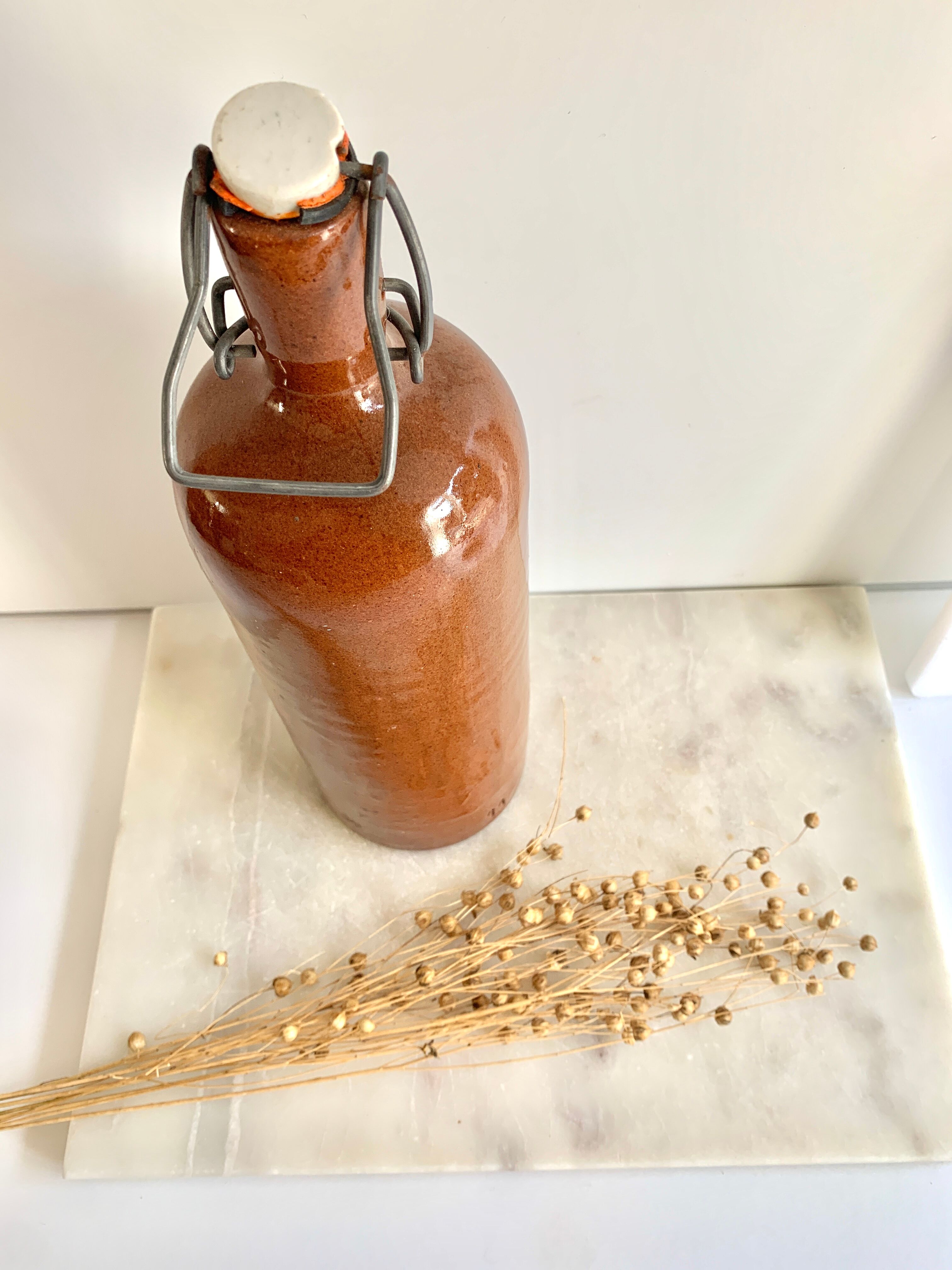 Brown sandstone bottle