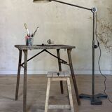 Vintage industrial workshop floor lamp