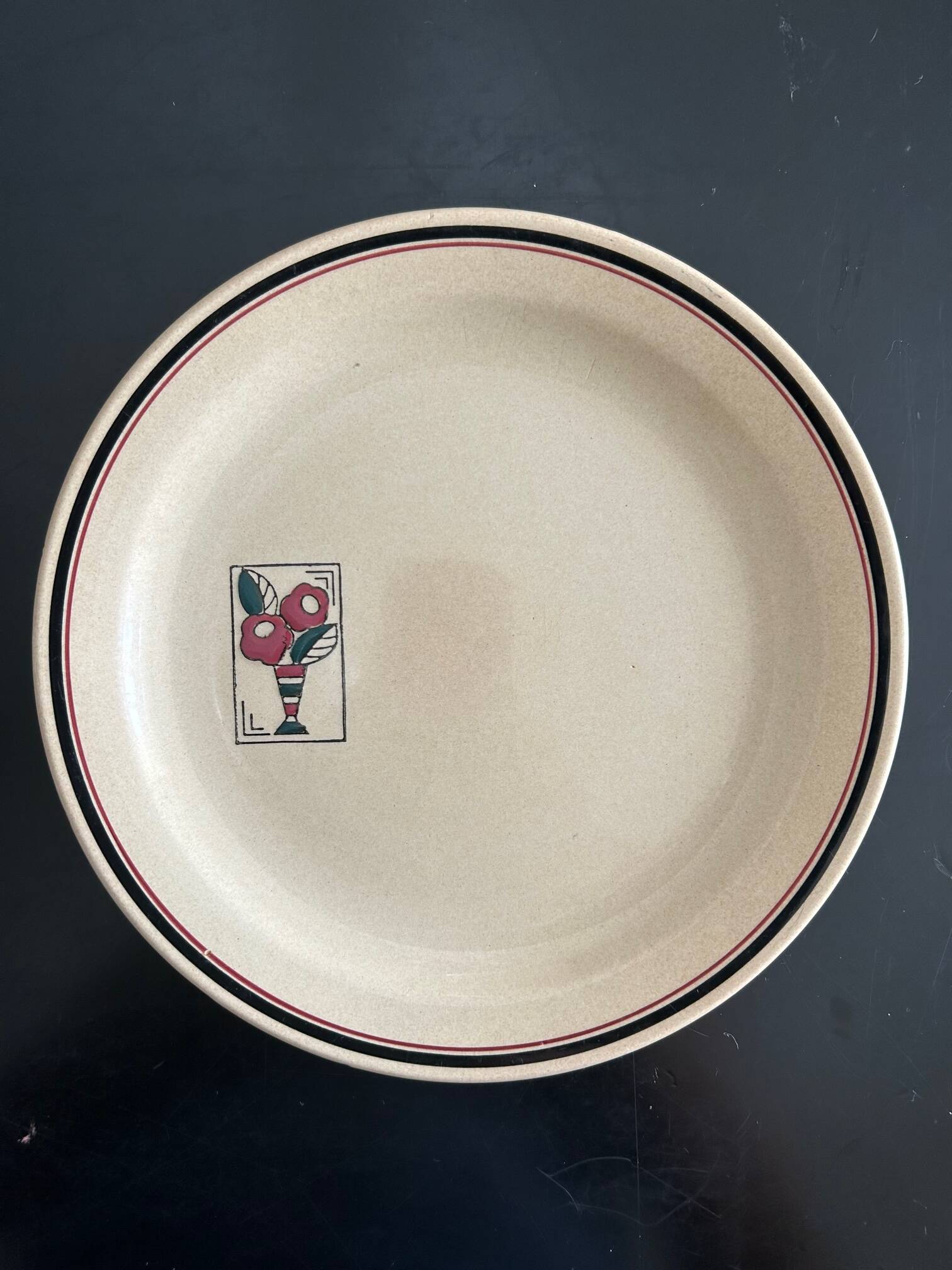 plate service 1920 Charbonnier Salins