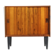Vintage Danish retro hi-fi furniture in rosewood