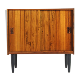 Vintage Danish retro hi-fi furniture in rosewood