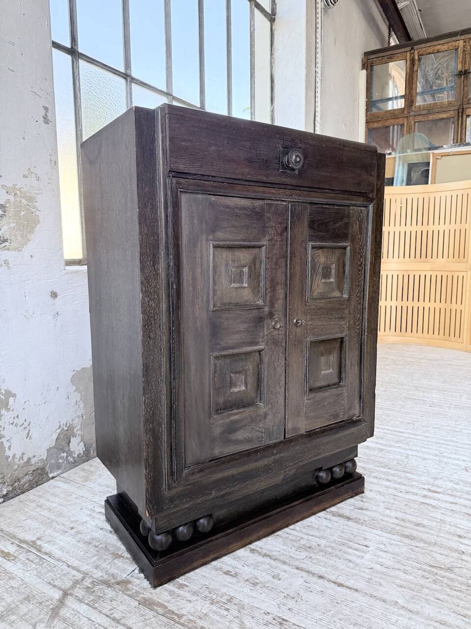 Meuble bar art déco Hoffmann Chaleyssin 1940
