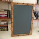 Vintage rattan mirror