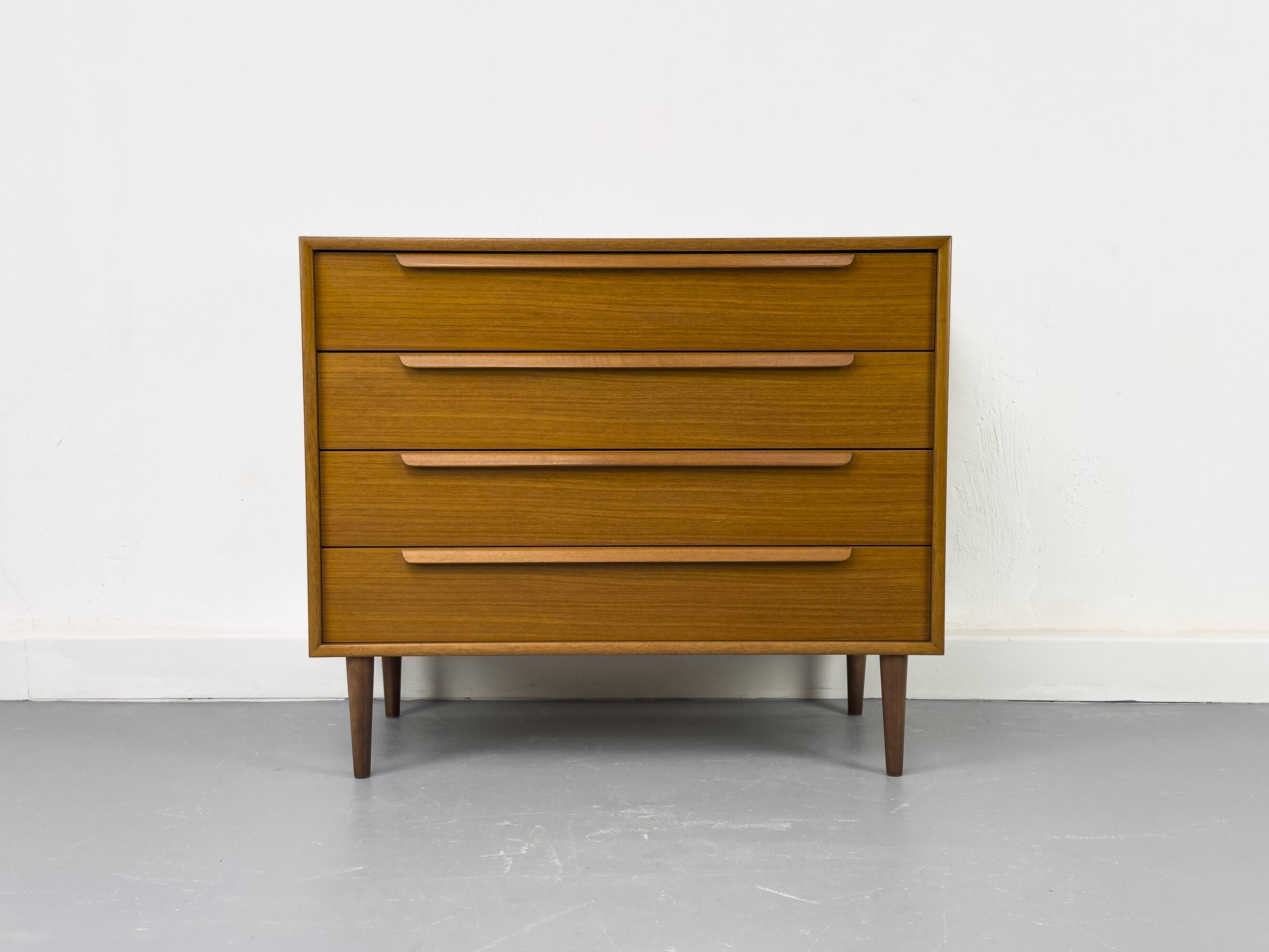 Teak chest of drawers from WK Möbel, 1960s