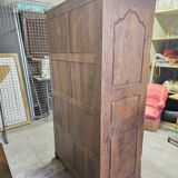 Antique oak bonnetière – 19th century