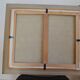 Rateau "Snowy landscape" framed HST painting