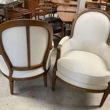 Pair of Louis 16 style armchairs