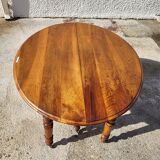 Table 6 feet in walnut with 3 extensions of the xix th century n23