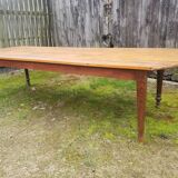 Table de ferme ancienne  en pin 3 mètres