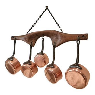 Decorative yoke with pans