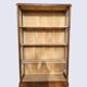Art Deco oak museum display case