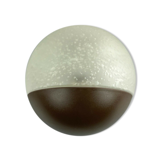 60's 70's Wall Light Sconce Lamp Wall Lamp Glass Plastic Space Age