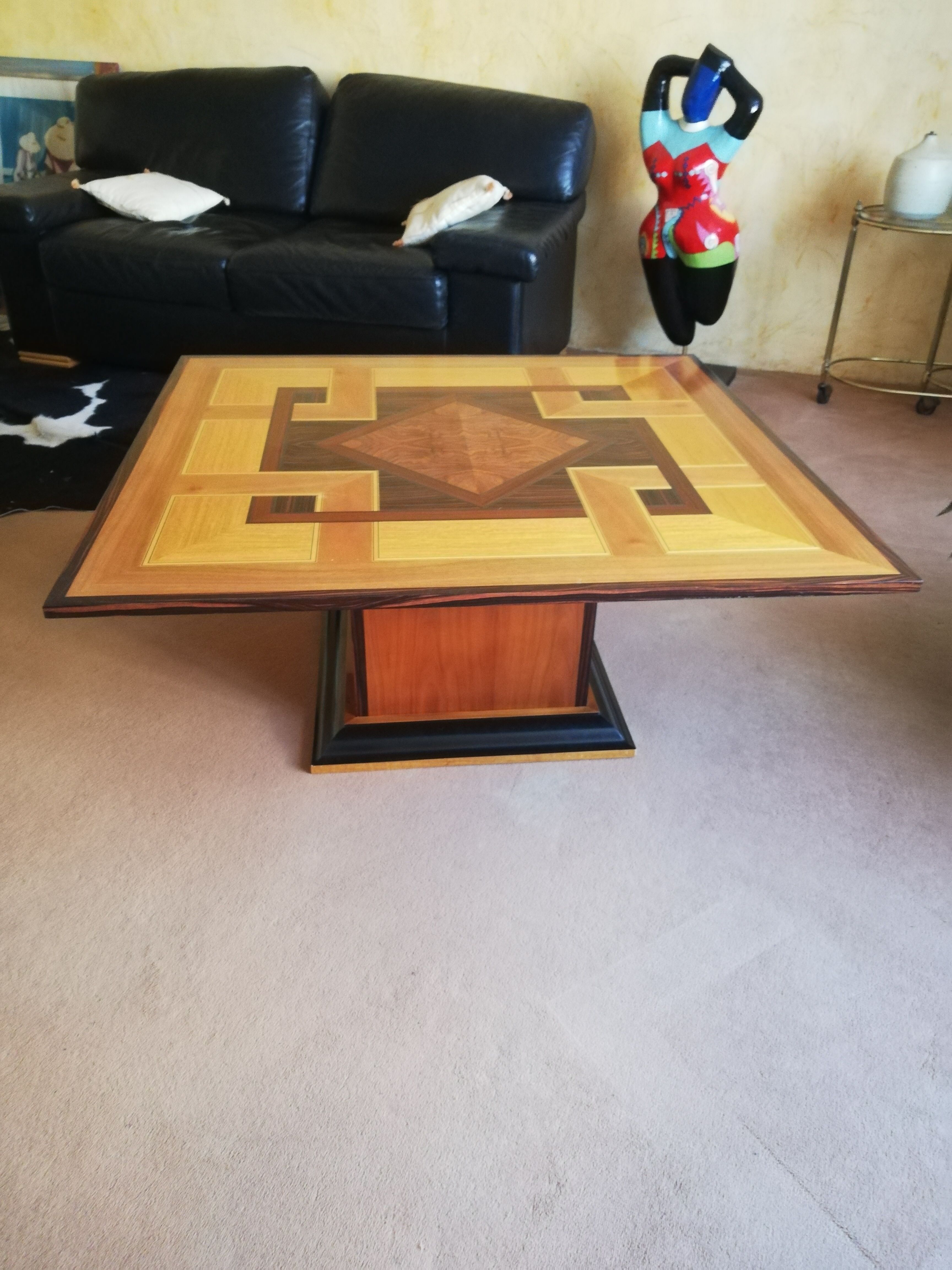 Branded vintage coffee table