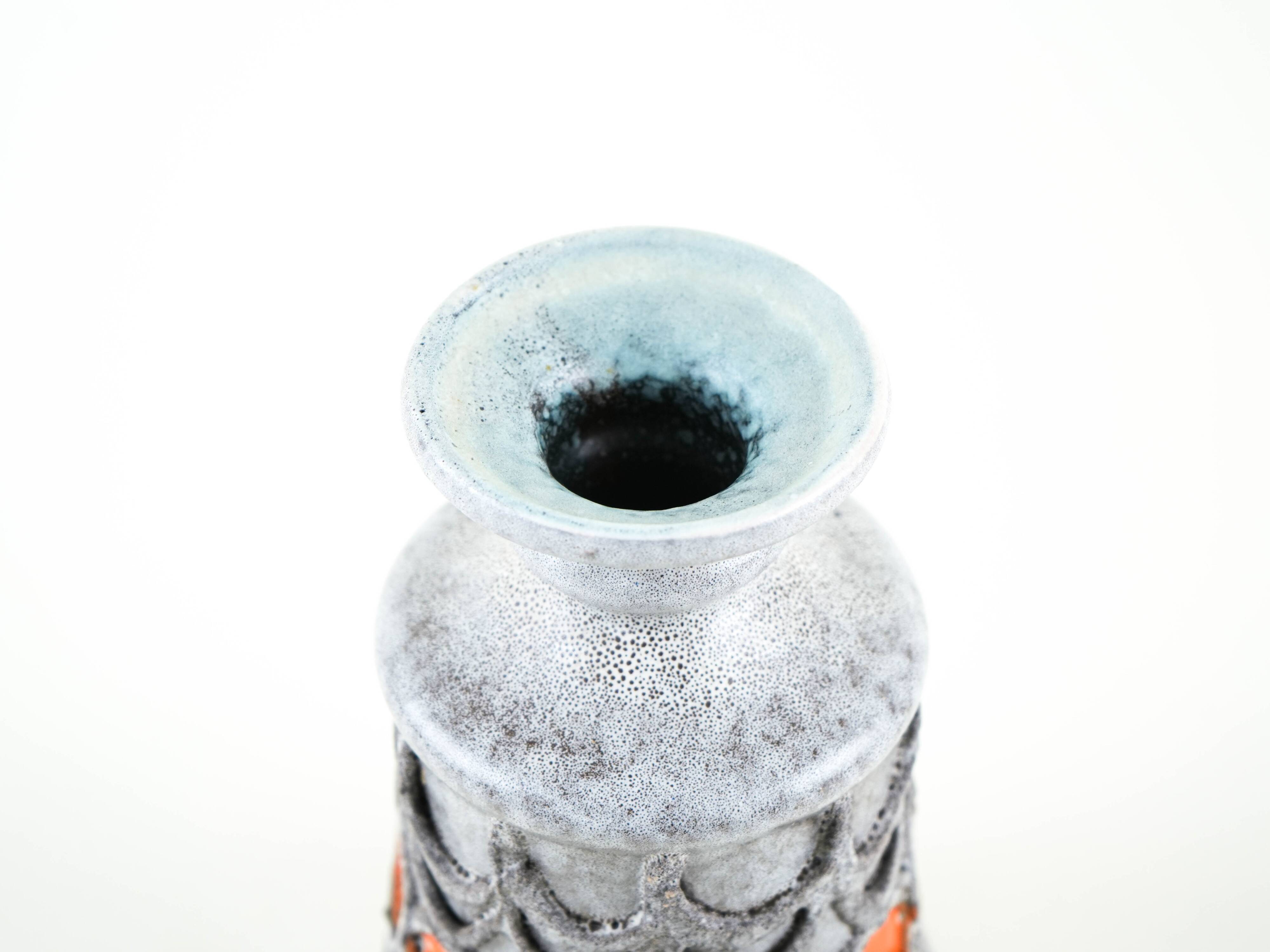 Ceramic vase, German design, 1960s, manufactured by Strehla