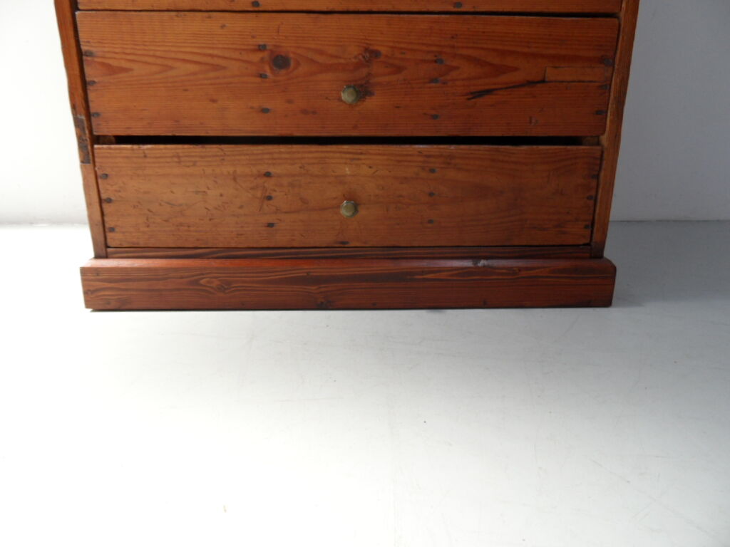 Industrial filing cabinet with drawers